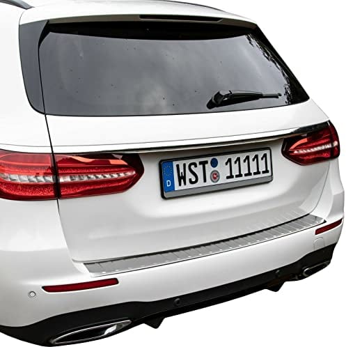 Ladekantenschutz Edelstahl MATT kompatibel für MERCEDES E-KLASSE S213 T-MODELL | ab 2016 | premium Qualität von RECAMBO