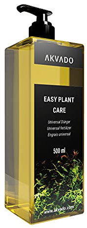 Akvado Easy Plant Care - Universaldünger für Aquarienpflanzen, gegen Eisen- und Kaliummangel, 500 ml