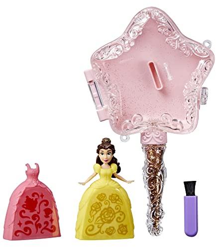 Hasbro Disney Prinzessin- Hasbro Disney Princess, Baguette Magique Brillante de Belle, Jouet pour Enfants à partir de 4 Ans et Plus, F3275, Multicolore