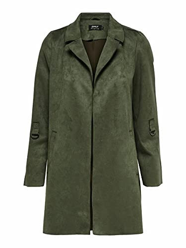 ONLY ONLJOLINE Faux Suede Coat CC OTW