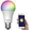 Luminea Home Control WLAN Glühbirne Alexa: WLAN-LED-Lampe, E27, RGB-CCT, 11 W (ersetzt 120 W), 1.055 lm, App (Smart Lampen Alexa, LED-Lampen für Smarthome-Systeme, Stimmungslicht)
