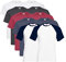 Fruit of the Loom Herren T-Shirt Valueweight, 10er Pack, BaseballSet7 + 1 HL Kauf Notizblock, XXL