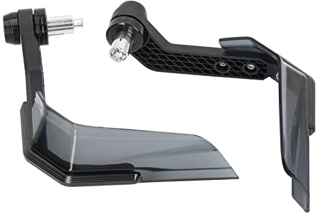 Motorrad-Handschützer ， Powersports-Handschützer， 22mm Motorrad Handschutz Aluminiumlegierung Universal für Sport Dirt Bike ATV MX Motocross(Schwarz)