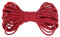 LEREATI Spago Juta 5mm x 10m Naturale Corda Canapa Spago Grosso Colorato Corda Iuta, Spago per Decorazioni, Tiragraffi per Gatti, Orto, Giardinaggio, Artigianato Fai da Te (Rosso)