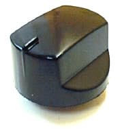 Bouton gaz noir 3h pour Table de cuisson Ariston