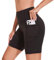 AMYTIS Damen Kurze Shorts Blickdicht Sporthose High Waist Damen Radlerhose Kurz Hose Leggings mit Taschen Elastisch Unterhosen Laufhose Yoga Fitness Hotpants Sommer Boxershorts