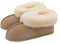 Rohn Moden Lammfell Hausschuh Chalet für Damen und Herren, Hüttenschuh mit weicher Ledersohle, warmer Hausstiefel für Erwachsene in Top Qualität, beige (Größe 37)