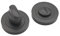 Thumb Turn & Release Set for Toilet Bathroom Door Lock - Various Finishes (Gun Metal Grey)