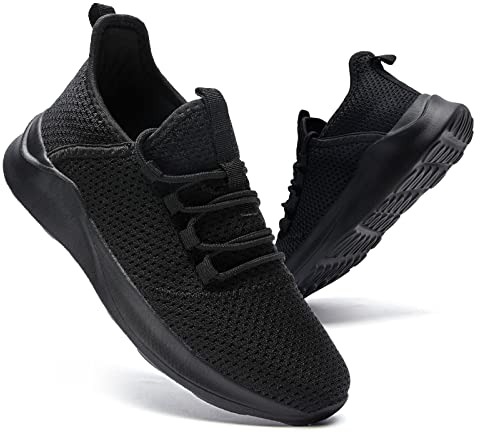 AZSDXS Damen Sneaker Schuhe Sportschuhe Turnschuhe Laufschuhe Schuhe Damen Sneaker Hallenschuhe Schwarz 39
