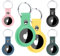 Alyvisun Porta AirTag [6 pacchi], Portachiavi AirTag Custodia Colorato Silicone