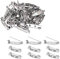 120pcs broches de sécurité pour bijoux artisanat, Epingles de Sécurité, Fermoirs à Épingle, (15/25mm) broches brooch pour les loisirs créatifs,Pin Epingle de Broche,Brooch pour travaux manuels