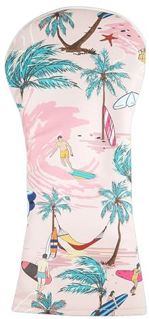 Shabier Couverture de tête de Golf Rose Aloha Tropical Hawaiian Surf Beach pour Driver Club