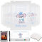 8 bustine corredino neonato ospedale 100% Made in italy - EBOOK IN OMAGGIO - I tuoi sacchetti nascita bimbo - sacchetti nascita bimba(38x25cm)