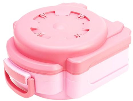 rongweiwang Dispositivo accovacciato Portatile con Struttura Staccabile della Tazza del WC WC da Viaggio in ABS con Scarico Comodo e Completo, Rosa