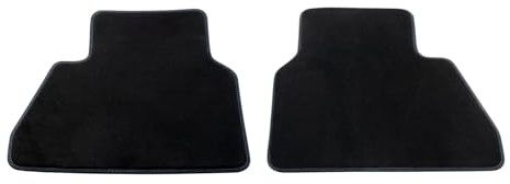 Ford Original Teppichfußmatten hinten, schwarz mit Blauer Naht