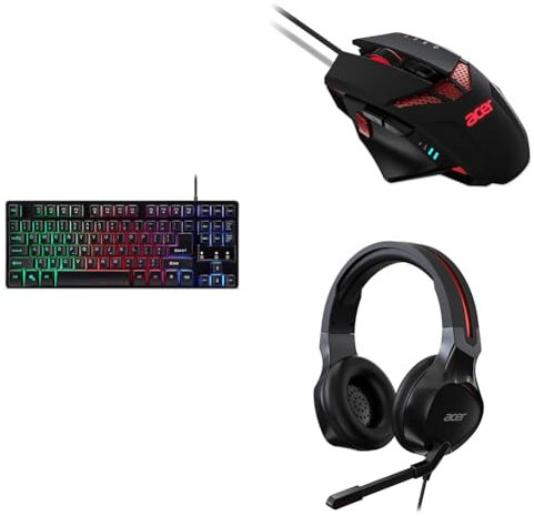 Acer Nitro Ultimate Gaming Combo Set | Nitro Gaming Keyboard X Gaming Mouse X Gaming Headset
