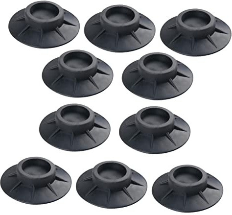 OKUMEYR 10 Stück Anti-vibrations-pads Für Waschmaschinen Und Trocknerfuß Reduzieren Vibrationen Stöße Und Lärm Passend Für Waschmaschine Und Trockner