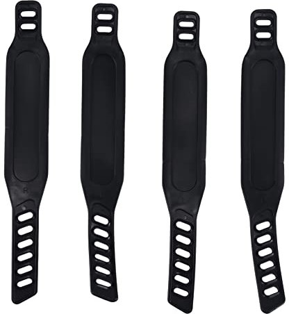 Swiixxer 2 Paar Fahrrad Pedal Riemen Universal Pedal Riemen mit Einstellbarer LäNge für das Spinnen des Trainings Zyklus Nach Hause oder Ins Fitness Studio