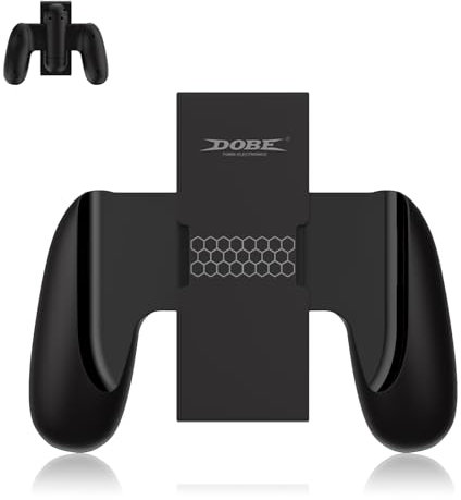 Shiptree Halterung für Switch 2 Controller Joy-C (2025 Neu), Nicht Wiederaufladbar, Ergonomische Switch 2 Handle, leichte Halterung Zubehör für Switch 2 Controller (Schwarz)