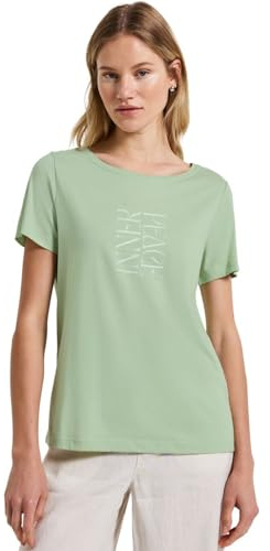 T-Shirt mit Wording Print