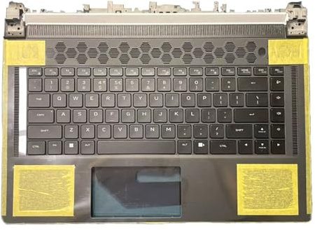 Laptop Palmrest For Alienware X15 R2 05VHRX 5VHRX AM3Q2000B00 With English US Keyboard Upper Case New