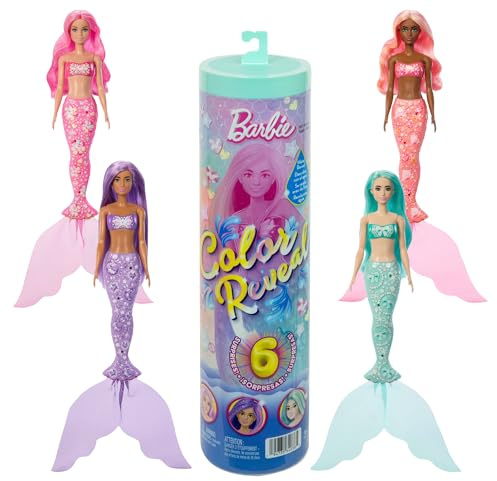 Barbie Color Reveal Mermaid Series Doll & Accessories
