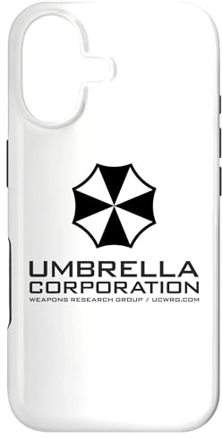 Hülle für iPhone 17 Gestapeltes schwarz-weißes Logo der Umbrella Corporation