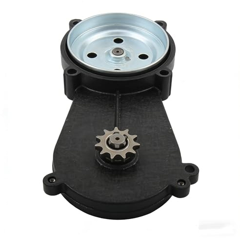 14T Metal Alloy & Ceramic Clutch Gear Box Kit with Drum Bell Housing | 4 Stroke Transmission Replacement Part for 43cc 49cc Mini Pocket Quad Dirt Bike ATV PIT Off-road Motorcycle