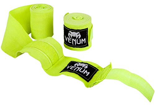 Venum Bandages de Boxe Kontact - Néo Jaune - 4m
