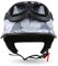 MOTO Helmets® D33-Set „Army Snow“ · Brain-Cap · Halbschale Jet-Helm Motorrad-Helm Roller-Helm Scooter-Helm Bobber Mofa-Helm Chopper Retro Cruiser Vintage Pilot Biker Helmet Brille Visier · S (55-56cm)