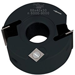 Diamwood Platinum - Porte-outils de toupie à feuillurer et profiler D. 90 x Al. 30 x Ht. 40 mm Z 2 et V 1+1 - Diamwood Platinum