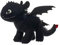Drachenzähmen leicht gemacht 3 Plüschfigur Ohnezahn GITD schwarz, Bestickt, 100% Polyester, in Polybeutel.