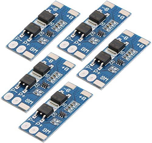 TECNOIOT 5 un. 2S 8A Li-Ion Batería Lipo 7.4v 8.4V 18650 protección junta BMS PCM 15A Pico