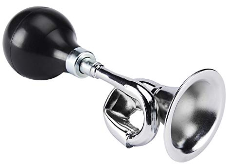 Electra Fahrradhupe Bugle Horn, Titanium, 5409
