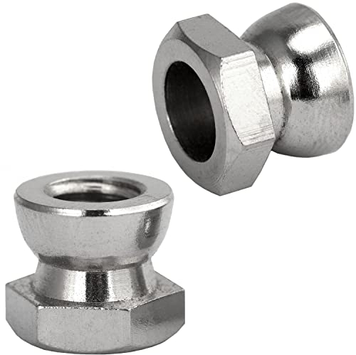 FASTON® Abreißmuttern M12 Edelstahl A2 V2A (10 Stück) Edelstehl Muttern Diebstahlhemmende Abreissmuttern Diebstahlsicherung Sicherheitsmutter Abreiss Mutter