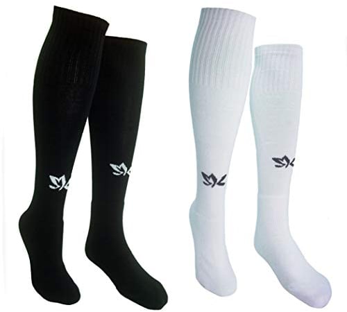 Sportsocks Kingdom Damen Herren Volleyballsocken Sport Kniestrümpfe (DE/NL/SE/PL, Numerisch, 38, 42, Regular, Regular, Schwarz)