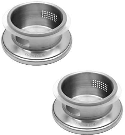 2 Pièces Couvercle De D'eau Froide Couvercle De Carafe D'eau Froide Couvercle De Cruche En Métal Bouchon De Cruche De Bière Couvercles De Vidange Bec Acier Inoxydable Jus