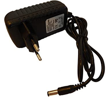 vhbw Adaptateur Secteur Remplacement pour SAW24-090-2500 pour Router, Modem, Disque Dur avec Alimentation 9 V - 100 cm