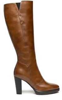 Nero Giardini I514611D Stivali Donna in Pelle - Cuoio 36 EU