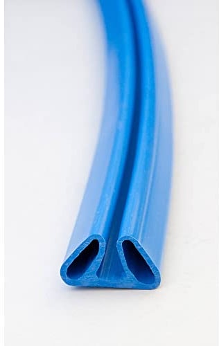 Bodenschienen Set Q2 für Pool/Rundbecken 200 cm, 6 Elemente à 1160 mm, blau