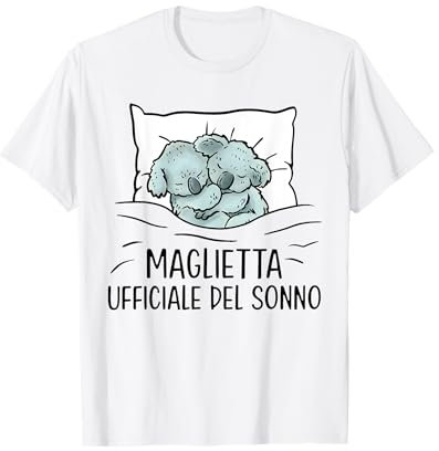 Koala Camicia Da Notte Dormire Ufficiale Maglietta