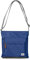 ROKA London Kennington Sustainable Crossbody Bag -Burnt Blue, M