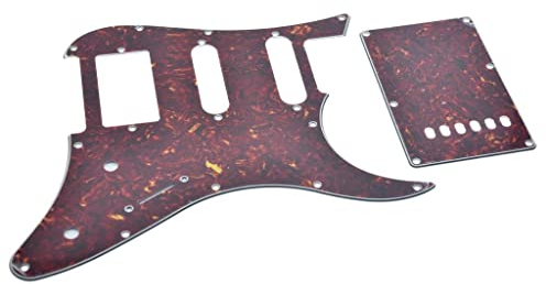 Dopro HSS-Schlagbrett und Tremolo-Abdeckung für Yamaha Pacifica Gitarre Vintage Tortoise