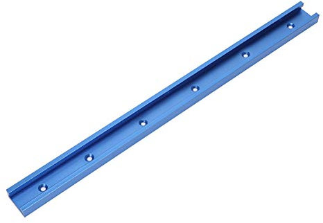 Tbest Aluminum T Track Jig Tools, T Slot Miter Track for Woodworking Router Table 1220Mm Powertec T - Bar (One 1000MM Chute for Type 30)