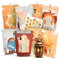 AMARI ® Ramadan Tüten (30 Tüten inklusive Sticker & Klammern) - Ramadankalender zum Befüllen - Ramadan Kalender Tüten - Ramadan Kalender Bastelset