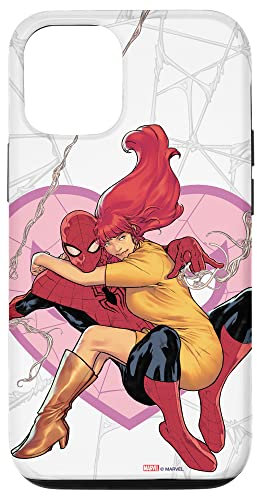 Hülle für iPhone 13 Pro Marvel Spider-Man & Mary Jane Variant Cover Valentinstag