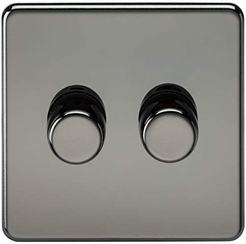 2G 2-way 10-200W (5-150W LED) Intelligent dimmer -Black Nickel