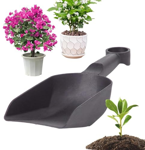 Großer Schwerer Schaufel aus Kunststoff, ergonomischer Griff | Gartenschaufel für Gemüse, zum Ausgraben von Sukkulenten, Mehrzweck-Kelle mit Loch zum Aufhängen für Kompost, Hundefutter, Aktivitäten