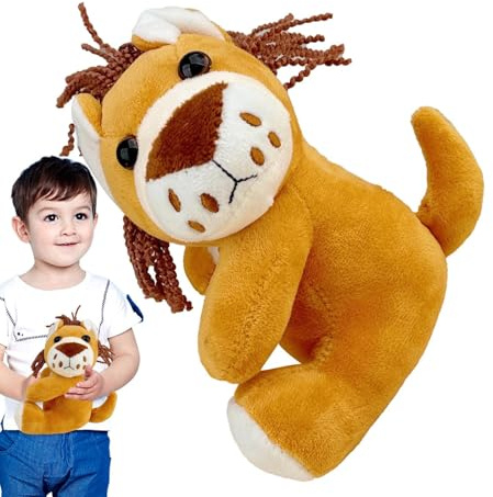 Zuasdvnk Animal Plush Toy, weiches Spielzeug Dschungeltiere, Plüschpuppe, weiche Dekoration für Sofa, Schlafzimmer, Esszimmer, Auto