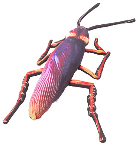 BESTYASH Cuscino Peluche Scarafaggio Realistico Scherzo Inquietante per Feste Decorazione